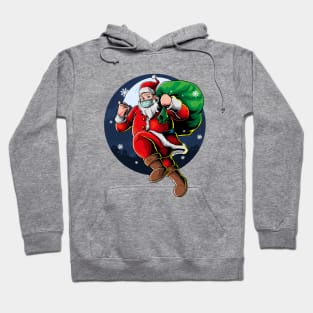 Masked Santa Hoodie